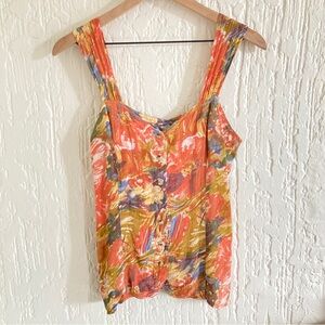 Stop OU Encore Paris Vintage Tank Top Sleeveless Blouse Size Small